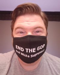 JBVO Masks : End the GOP/END WHITE SUPREMACY